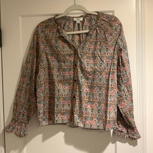 Jcrew Liberty of London blouse